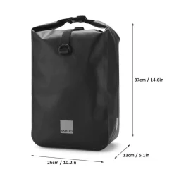 Wasserdichte Fahrradsatteltasche - Robuste Fahrrad-Schultertasche