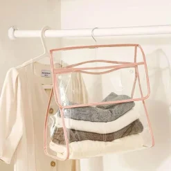 Wasserdichte, hängende Badezimmer-Organizer-Tasche – transparente Aufbewahrungslösung