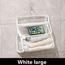 Wasserdichte, hängende Badezimmer-Organizer-Tasche – transparente Aufbewahrungslösung