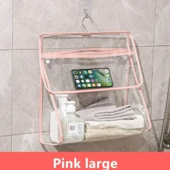 Wasserdichte, hängende Badezimmer-Organizer-Tasche – transparente Aufbewahrungslösung