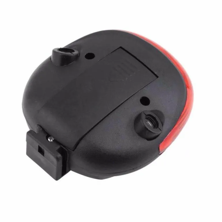 Wasserdichte LED-Laser-Fahrradwarnlampe - Helles Sicherheitslicht