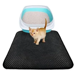 Wasserdichte, rutschfeste Katzenstreumatte – leicht zu reinigendes Haustierzubehör