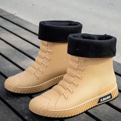 Wasserdichte Schlupfgummistiefel - Stylish Rain Rider
