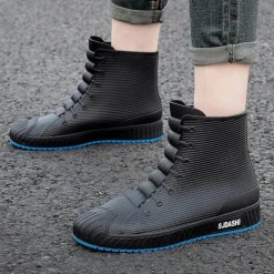 Wasserdichte Schlupfgummistiefel - Stylish Rain Rider
