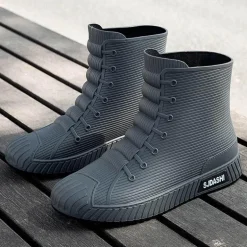 Wasserdichte Schlupfgummistiefel - Stylish Rain Rider