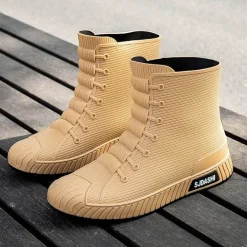 Wasserdichte Schlupfgummistiefel - Stylish Rain Rider