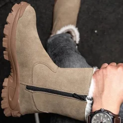 Wasserdichte Sicherheitsstiefel – Strapazierfähiges, strapazierfähiges Arbeitsschuhwerk