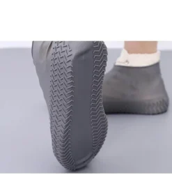 Wasserdichte Silikon-Überschuhe – wiederverwendbar, 2er-Pack