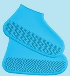 Wasserdichte Silikon-Überschuhe – wiederverwendbar, 2er-Pack