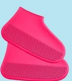 Wasserdichte Silikon-Überschuhe – wiederverwendbar, 2er-Pack
