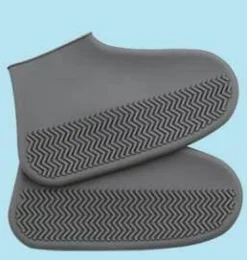Wasserdichte Silikon-Überschuhe – wiederverwendbar, 2er-Pack
