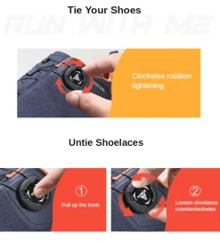 Wasserdichte Speed ​​Hiker Stiefel - Outdoor-Schuhe mit automatischer Schnürung