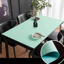 Wasserdichte Tischschutzmatte aus Leder – nordisches minimalistisches Design