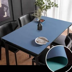 Wasserdichte Tischschutzmatte aus Leder – nordisches minimalistisches Design