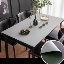 Wasserdichte Tischschutzmatte aus Leder – nordisches minimalistisches Design