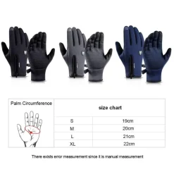 Wasserdichte Touchscreen-Winterhandschuhe – Thermische Wärme und Schutz