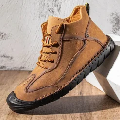 Wasserdichte Wanderschuhe aus Leder – Mountain Trail Footwear