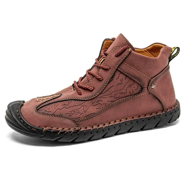 Wasserdichte Wanderschuhe aus Leder – Mountain Trail Footwear