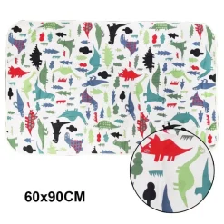 Wasserdichte Wickelunterlage - Wiederverwendbares Cartoon-Design