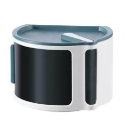 Wasserdichter Badezimmer-Organizer ohne Bohren – Zubehörhalter