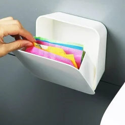 Wasserdichter Badezimmer-Organizer – Wandmontiertes Lagerregal