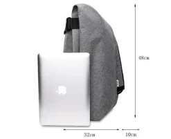 Wasserdichter, diebstahlsicherer Reiserucksack – geräumige, stilvolle Reisetasche