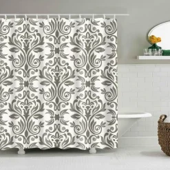 Wasserdichter Duschvorhang – Stilvolles Badezimmerdekor