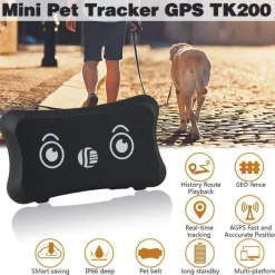 Wasserdichter GPS-Haustier-Tracker – Echtzeit-Ortungshalsband für Hunde und Katzen