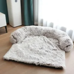 Wasserdichter großer Plüsch-Sofabezug für Haustiere – Bettschutz