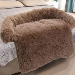 Wasserdichter großer Plüsch-Sofabezug für Haustiere – Bettschutz