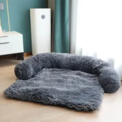 Wasserdichter großer Plüsch-Sofabezug für Haustiere – Bettschutz