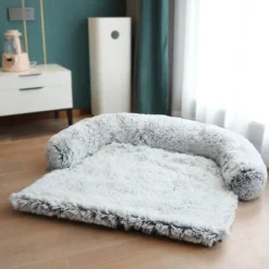 Wasserdichter großer Plüsch-Sofabezug für Haustiere – Bettschutz