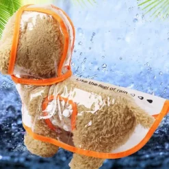 Wasserdichter Hunderegenmantel – Haustierjacke zum Schutz vor nassem Wetter