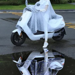 Wasserdichter Motorrad-Regenmantel – Schwere Ganzkörperjacke