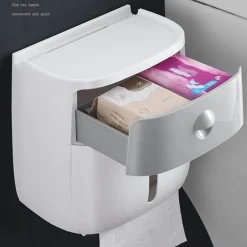 Wasserdichter Toilettenpapierhalter - Badezimmer-Aufbewahrungs-Organizer