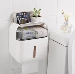 Wasserdichter Toilettenpapierhalter - Badezimmer-Aufbewahrungs-Organizer