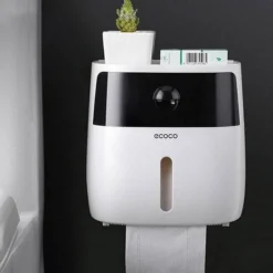 Wasserdichter Toilettenpapierhalter - Badezimmer-Aufbewahrungs-Organizer