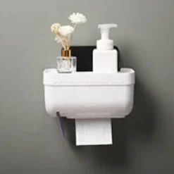 Wasserdichter Toilettenpapierhalter - Badezimmer-Aufbewahrungs-Organizer