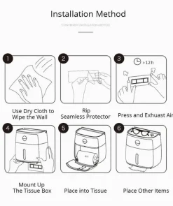 Wasserdichter Toilettenpapierhalter - Badezimmer-Aufbewahrungs-Organizer