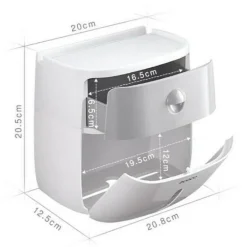 Wasserdichter Toilettenpapierhalter - Badezimmer-Aufbewahrungs-Organizer