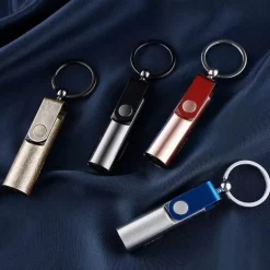 Wasserdichtes Schlüsselanhänger-Feuerzeug – Kompaktes Überlebenswerkzeug