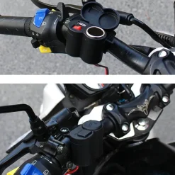 Wasserdichtes USB-Motorradladegerät - Lenkerzubehör