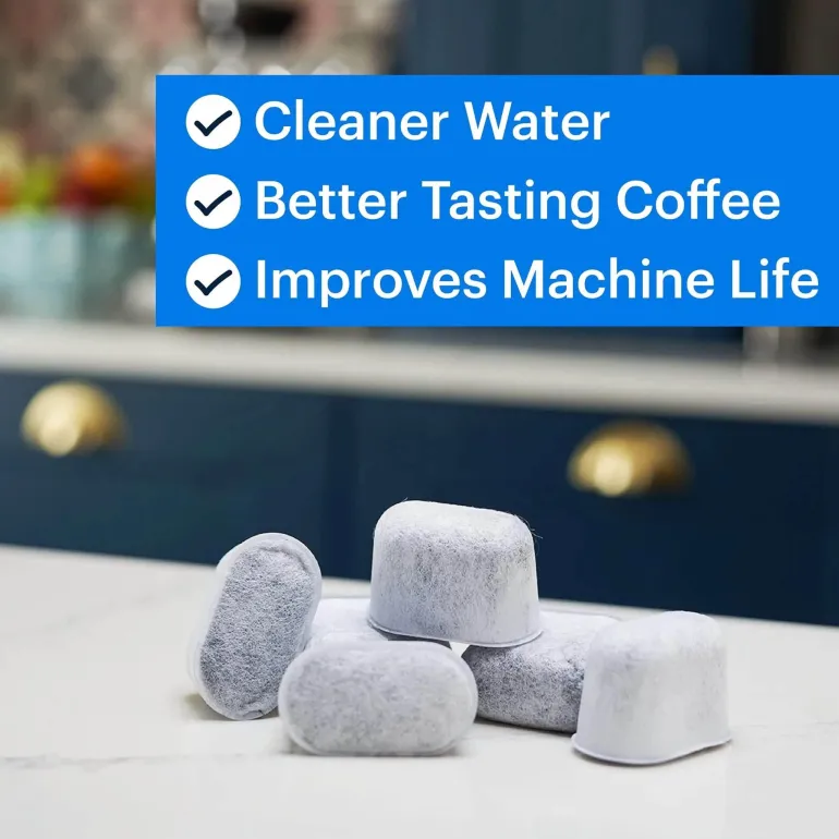 Wasserfilter für Breville-Espressomaschinen – 6er-Pack Kohlefilter