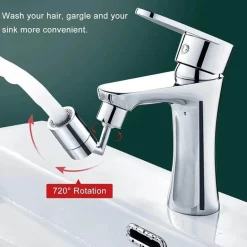 Wasserhahnverlängerung – Universelle Wasserdurchflussverlängerung