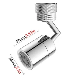 Wasserhahnverlängerung – Universelle Wasserdurchflussverlängerung