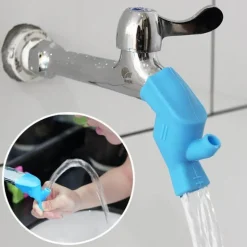 Wasserhahnverlängerung für Kinder – Elastischer Wasserhahnadapter