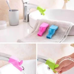 Wasserhahnverlängerung für Kinder – Elastischer Wasserhahnadapter