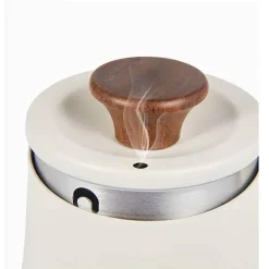 Wasserkocher mit Schwanenhals-Aufguss – Kaffeemaschine mit Holzgriff