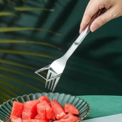 Wassermelonenschneider - Einfache Obstschneidegabel