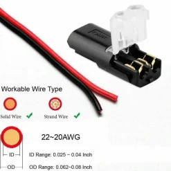 Waterproof Electrical Wire Connector Set - Cable Connection Kit